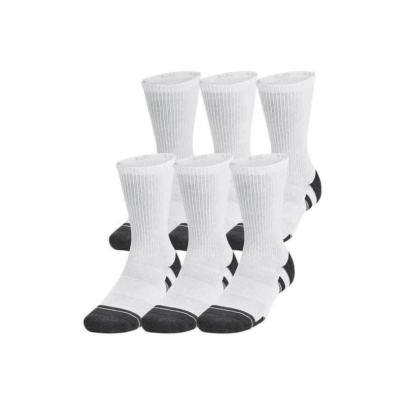 UNDER ARMOUR Ponožky vysoké 6PACK (1386242 101)