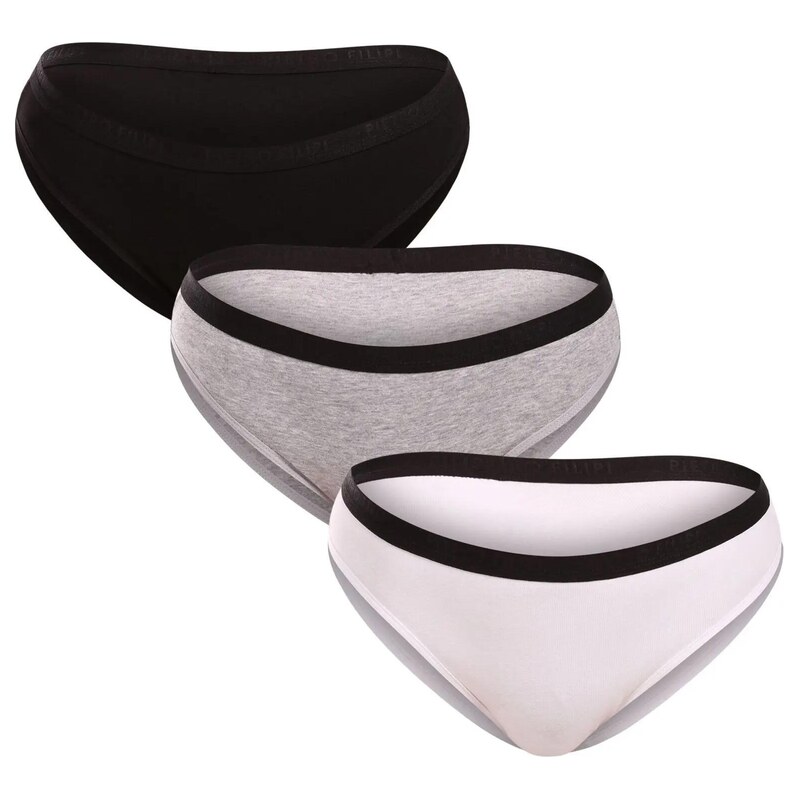 PIETRO FILIPI Dámské kalhotky 2. jakost 3PACK (3KB004/II)