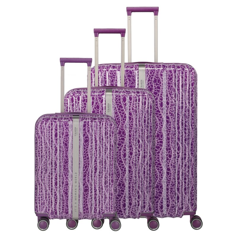 Sada cestovních kufrů Travelite Lascana Edition S,M,L Plum