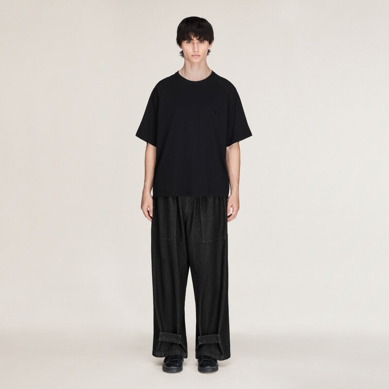 Adidas ŠIROKÉ DŽÍNOVÉ KALHOTY Y-3