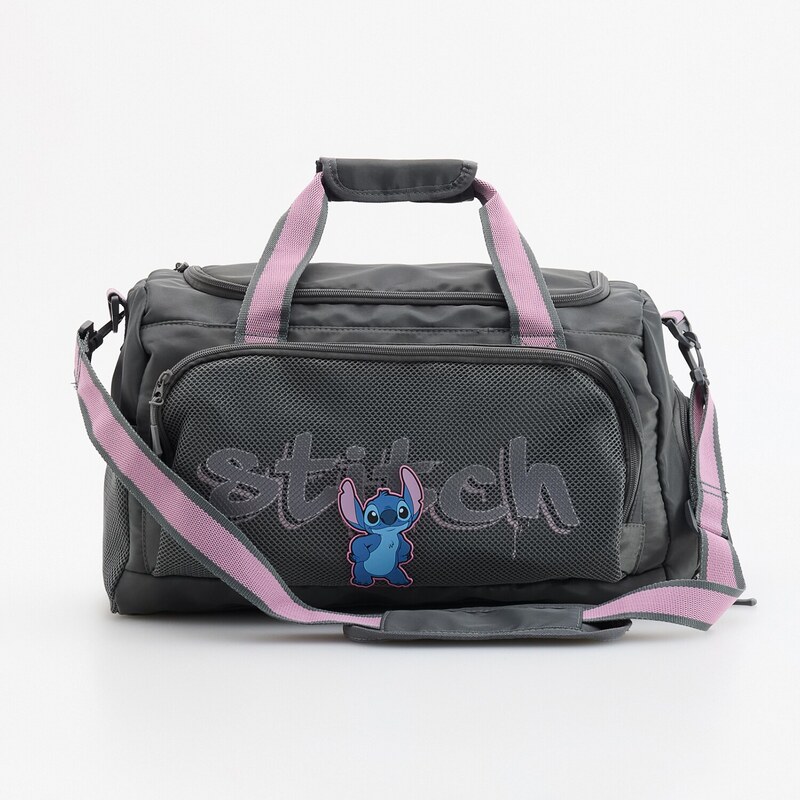Reserved - Sportovní taška Lilo a Stitch - tmavě šedá