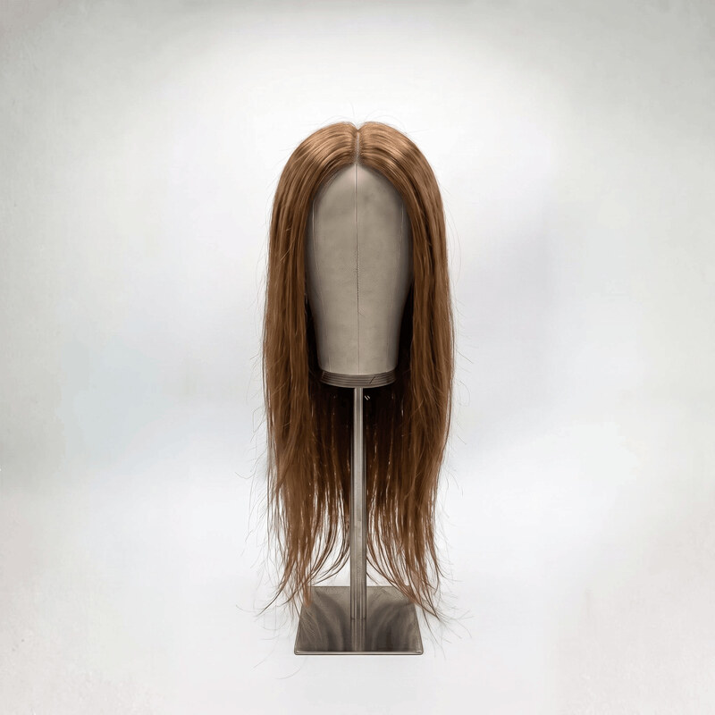 Clipinhair Dámské Clip In Tupé - SVĚTLE HNĚDÁ