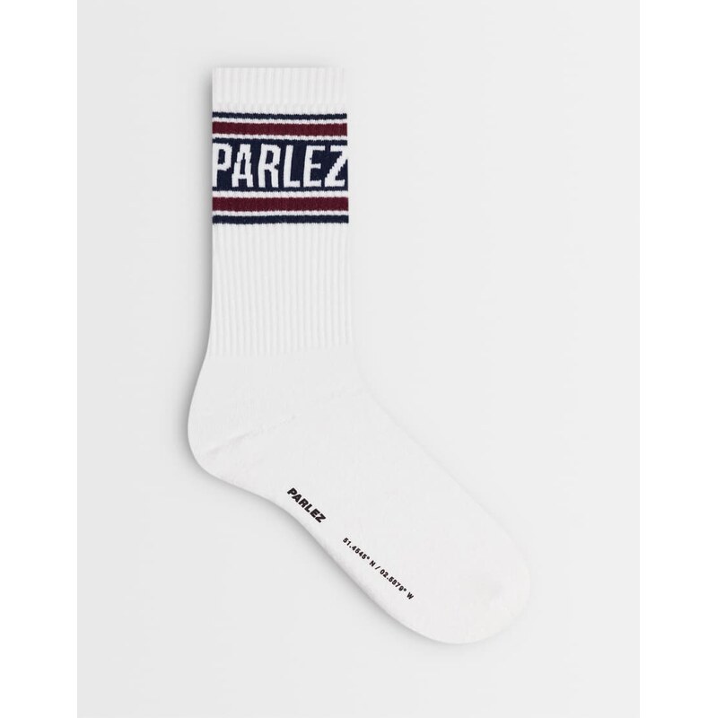 Parlez logo barker socks in multi