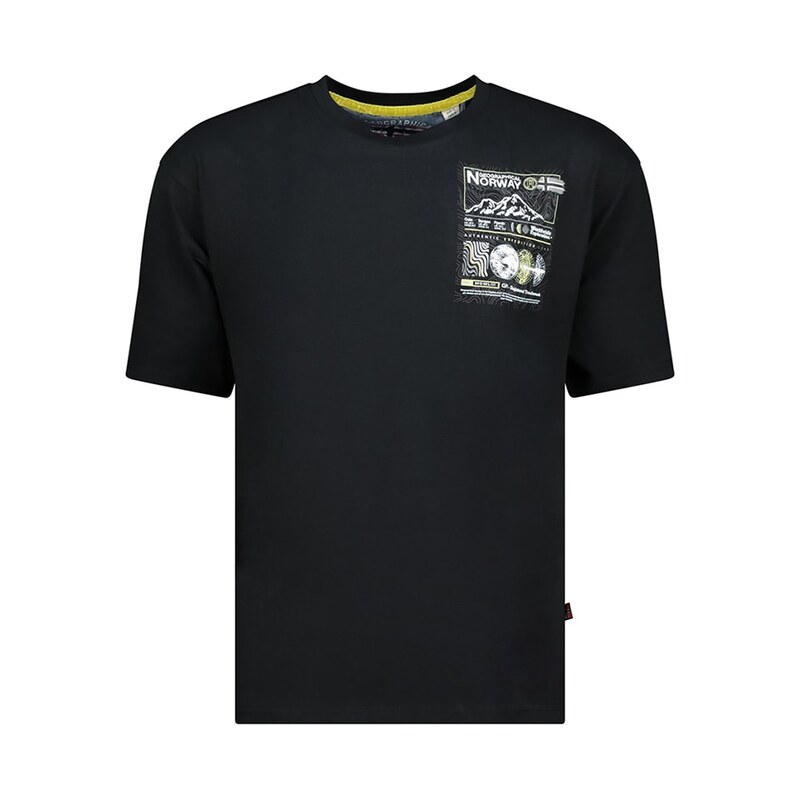 Tričko Geographical Norway Schwarz 9885536