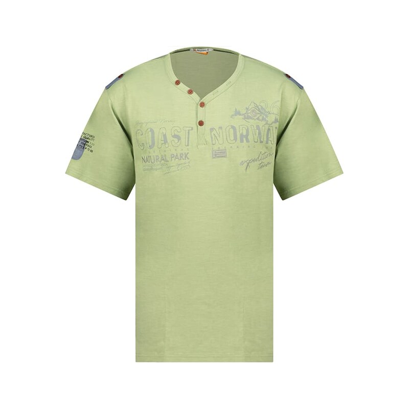 Tričko Geographical Norway Grün 9696848