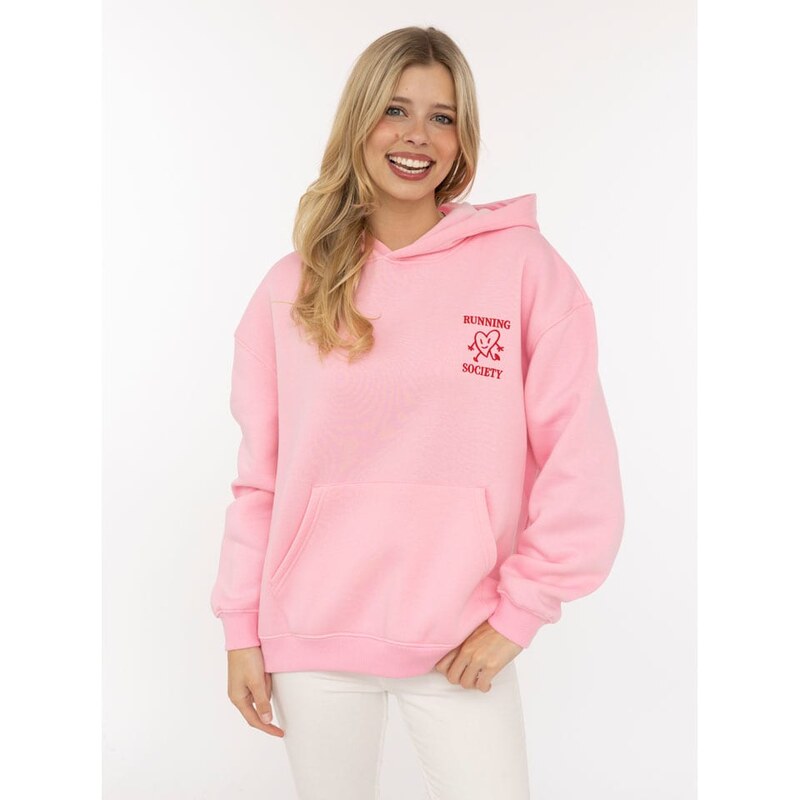 Mikina Zwillingsherz Pink 5369828