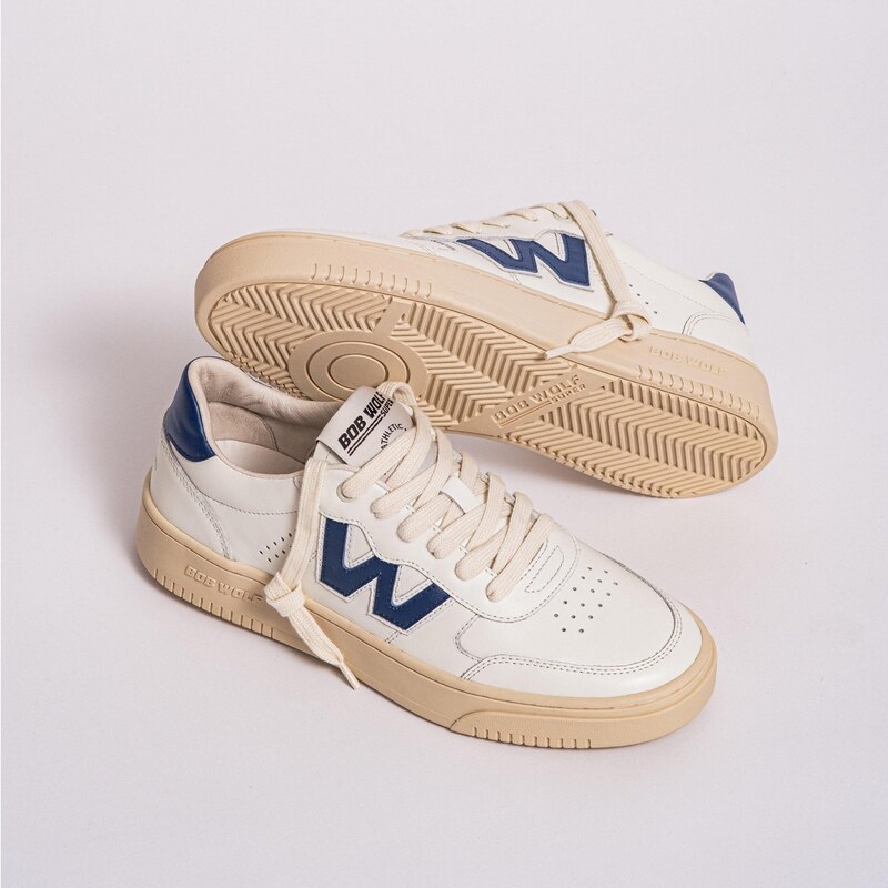 Tenisky Bob Wolf Off White/Navy 2778743