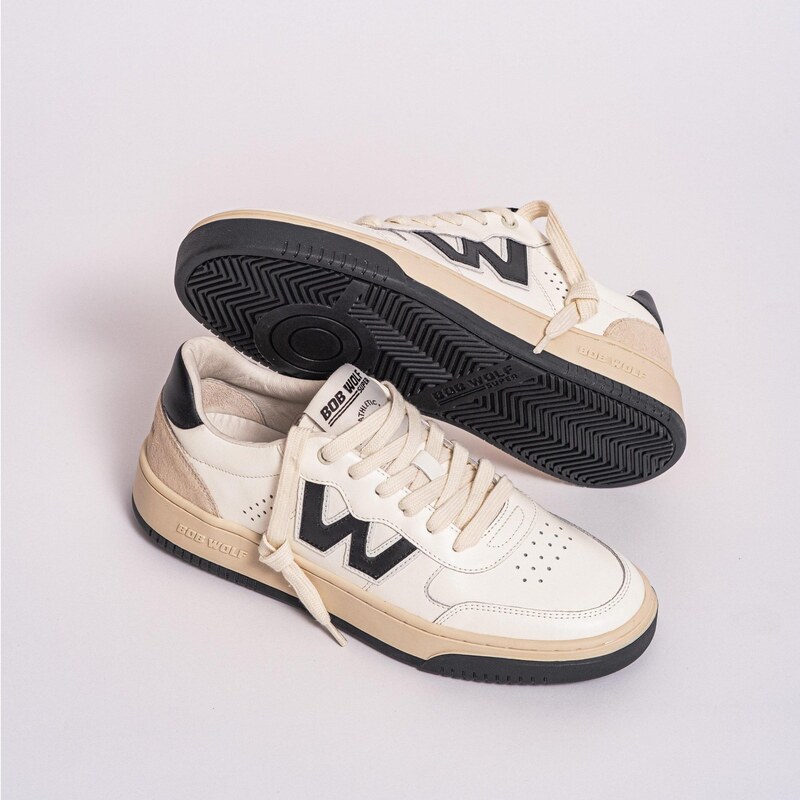 Tenisky Bob Wolf Off White/Navy 345995