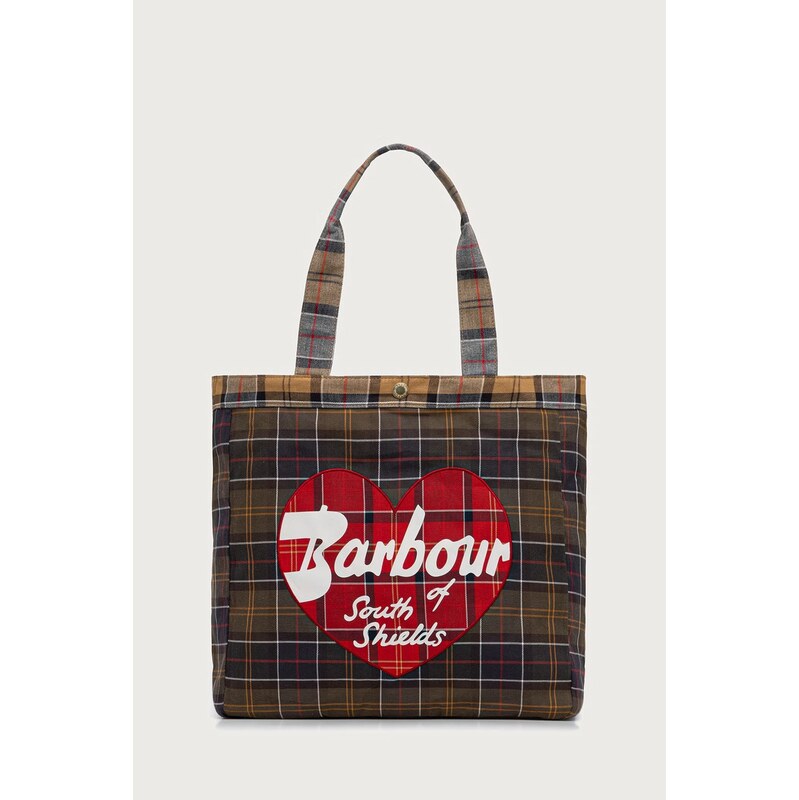 Barbour nákupní taška dámská bavlněná