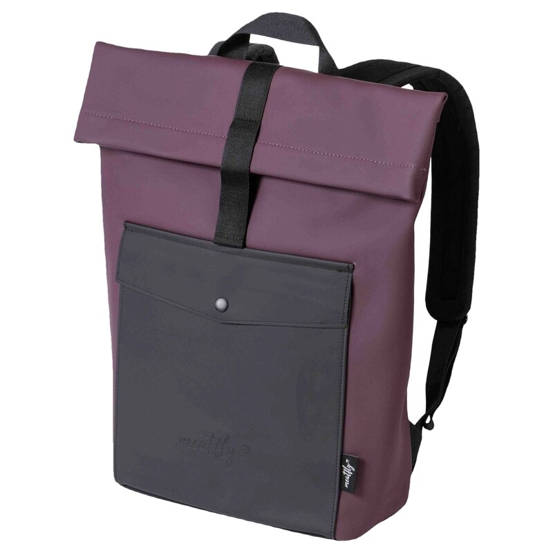 Meatfly batoh Manny Wine / Black 17l