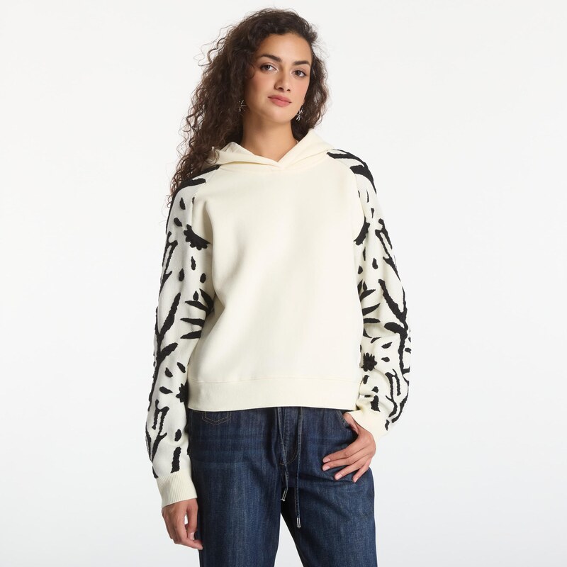 Mikina Desigual La Vida Es Chula Sweat White L