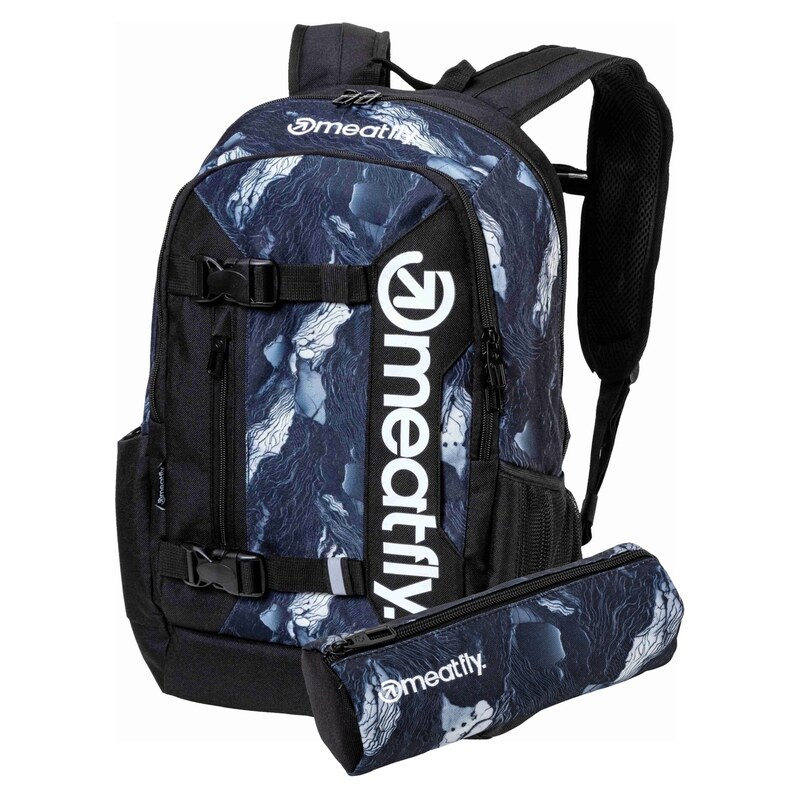 Meatfly batoh Basejumper Deep Lake 22 L | Modrá