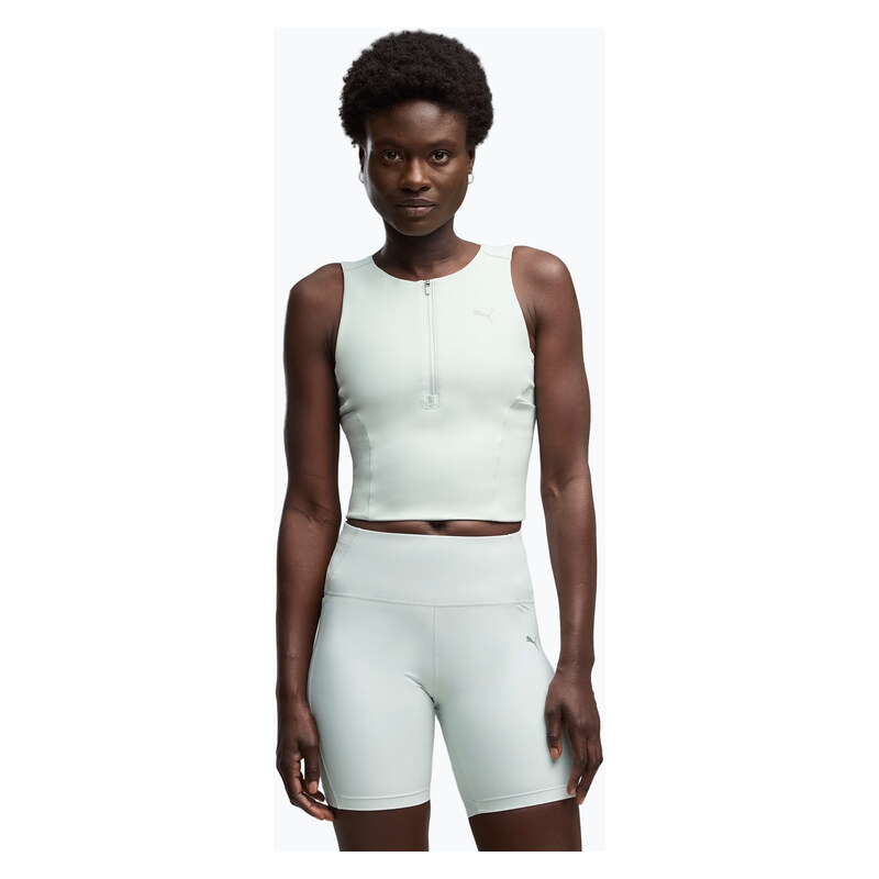 Dámské běžecké zílko PUMA Run Lightstride Crop Top creme de mint