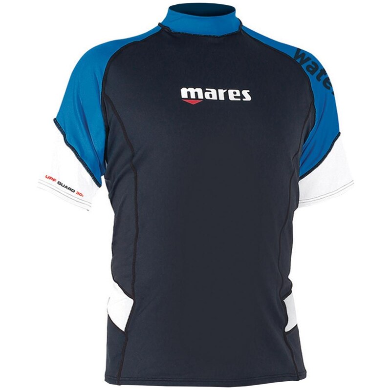 MARES Pánské lycrové triko RASHGUARD LOOSE FIT, krátký rukáv