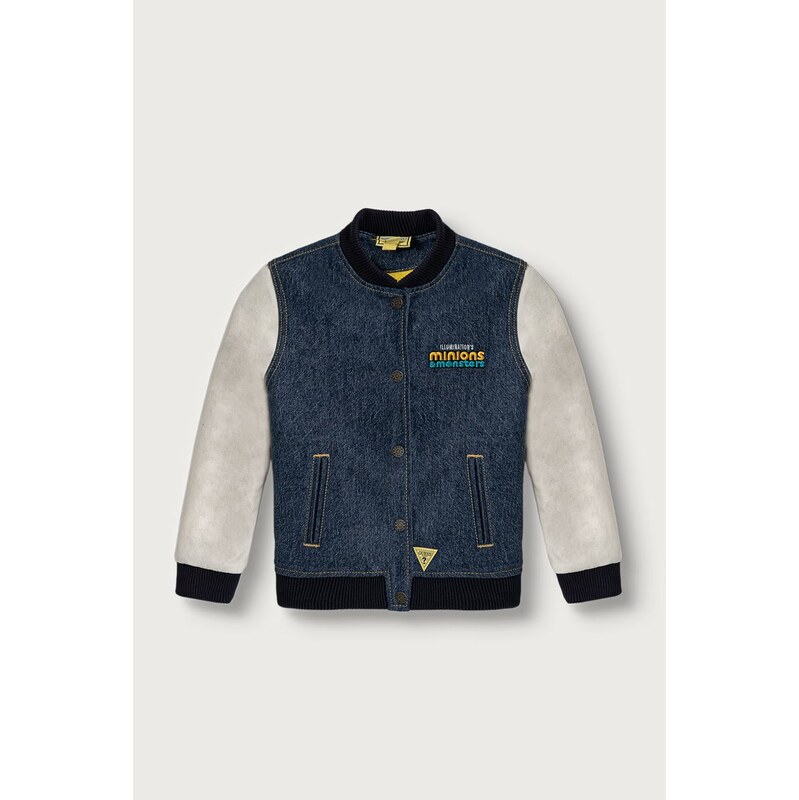 Guess bomber dětský s bavlnou GJ X MINIONS