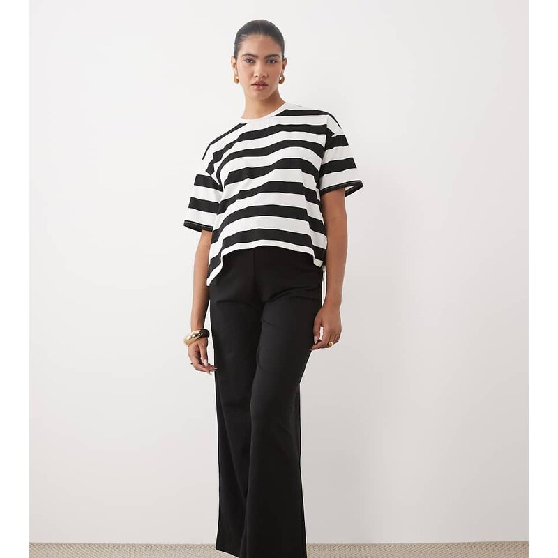 Mama.licious Mamalicious Maternity wide leg jersey trouser