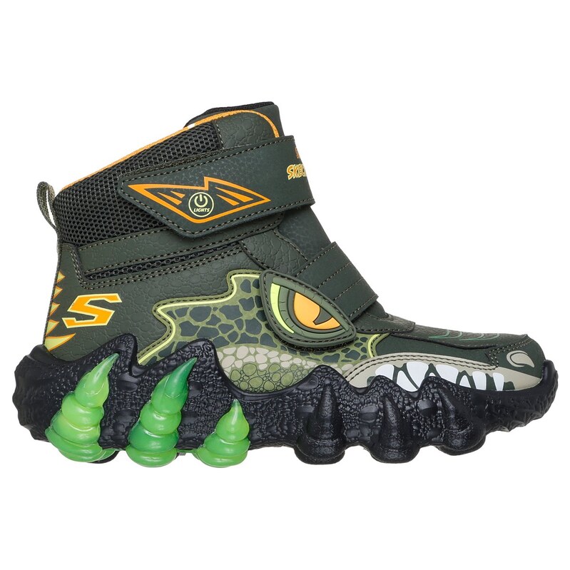 Skechers Chlapci S-Lights: Skech-O-Saurus Lights 2.0 - Arctic