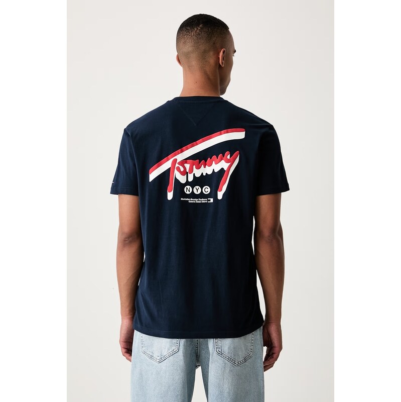 Tommy Jeans tričko pánské bavlněné
