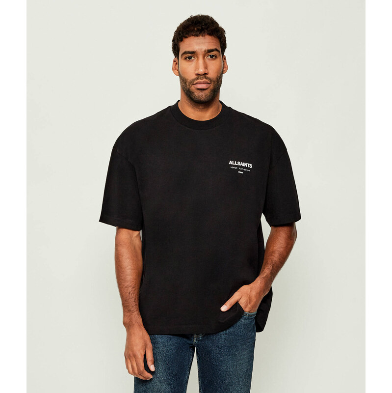 AllSaints Tričko UNDERGROUND | Oversize fit