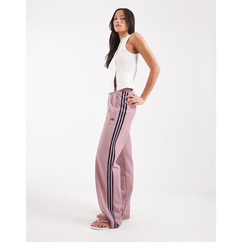 adidas Originals Classic track pants in magic mauve / night
