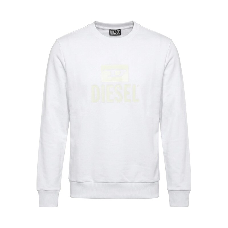 DIESEL Svetr S-GIR TONE ON TONE bílá