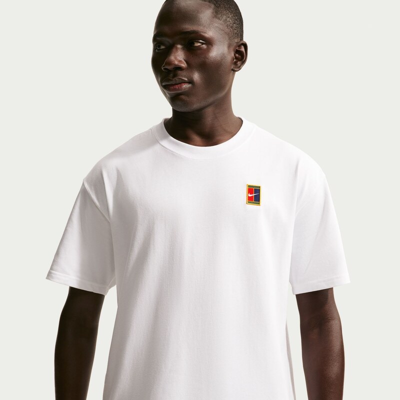 Nike Court Max90 Tennis T-Shirt WHITE