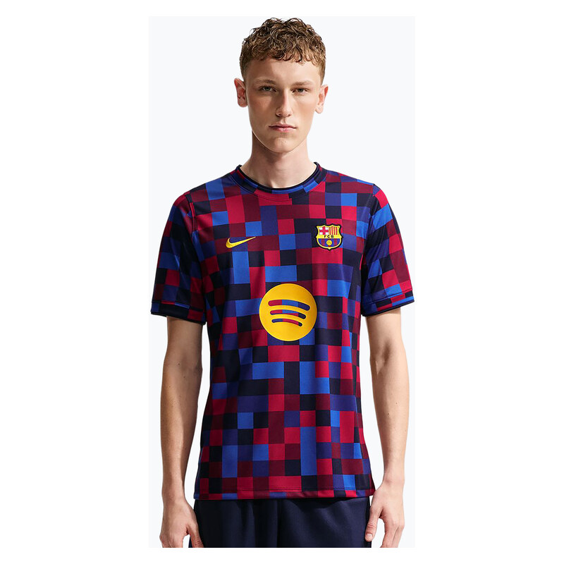 Pánské fotbalové tričko Nike FC Barcelona Dri-Fit Pre-Match