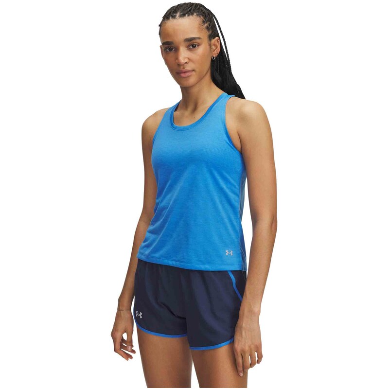 Dámské Tílko Under Armour Ua Launch Singlet modrá M