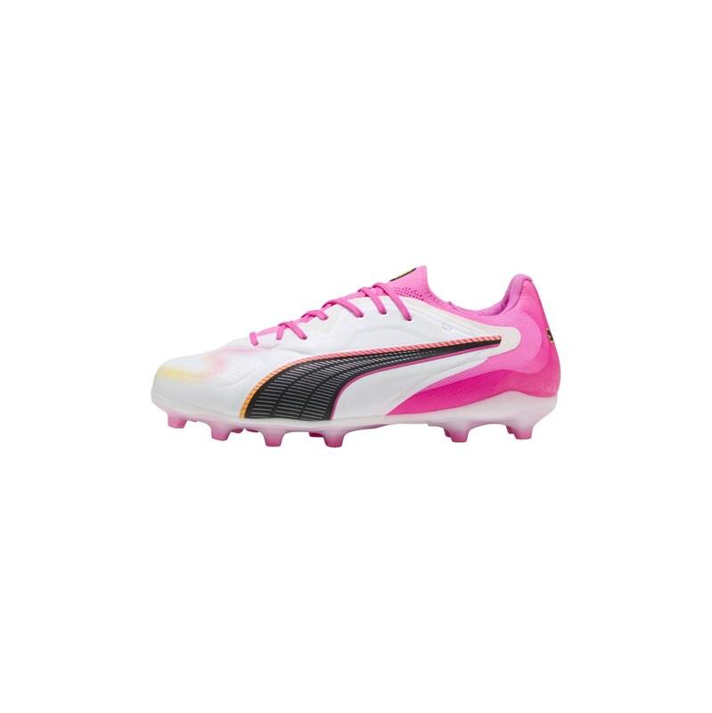 PUMA Kopačky KING 20 PRO FG/AG pink / černá / bílá