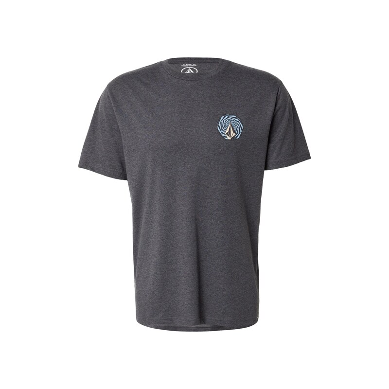 Volcom Tričko RINGSTONE safírová / světle žlutá / černá