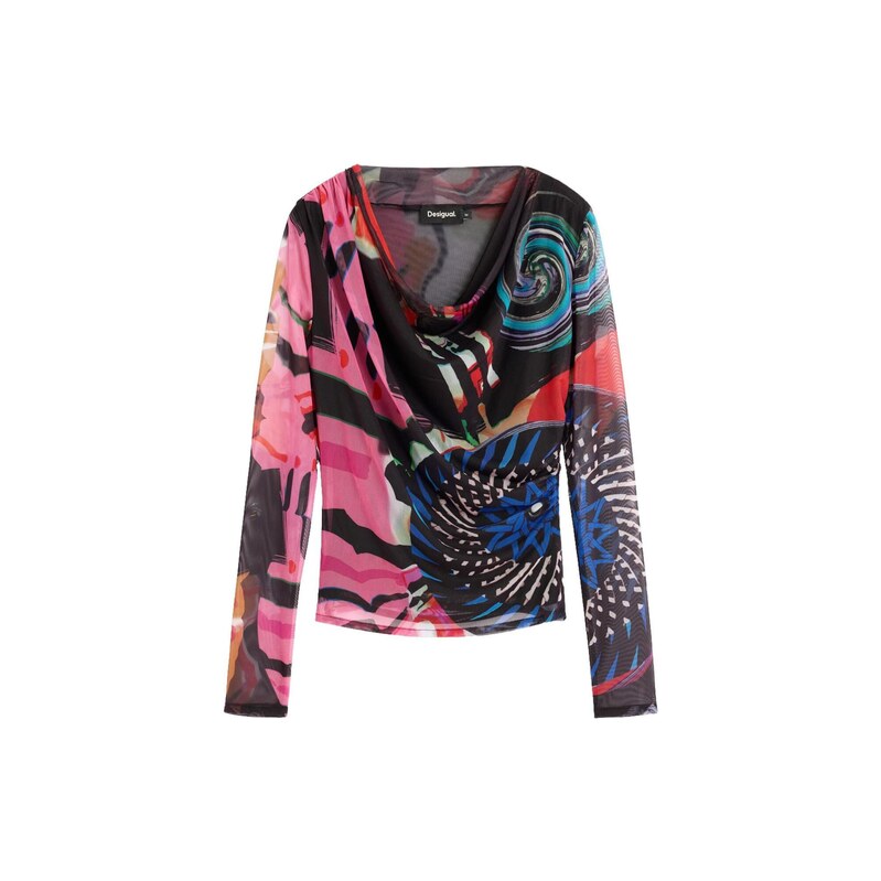 Desigual Tričko M. C. Lacroix mix barev