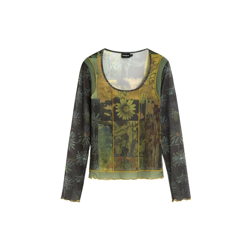 Desigual Tričko mix barev