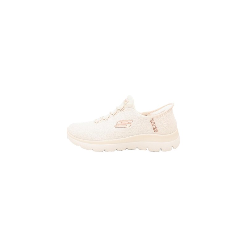 SKECHERS Slip on boty Summits-Lunar Glow přírodní bílá