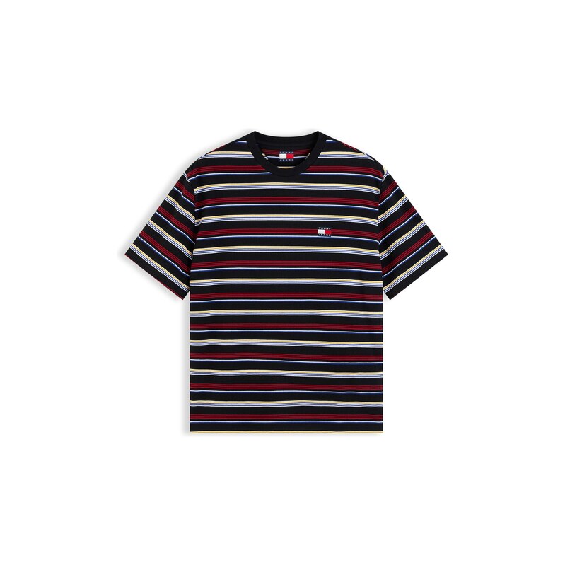 Tommy Jeans Tričko 90s modrá / červená / černá / bílá