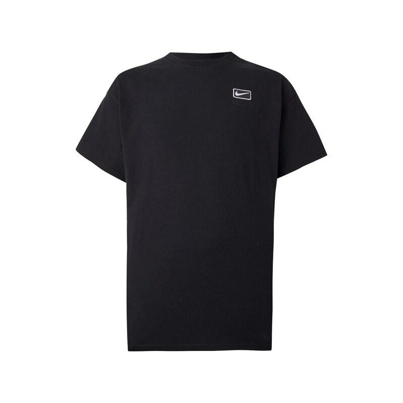 Nike Sportswear Tričko černá / bílá