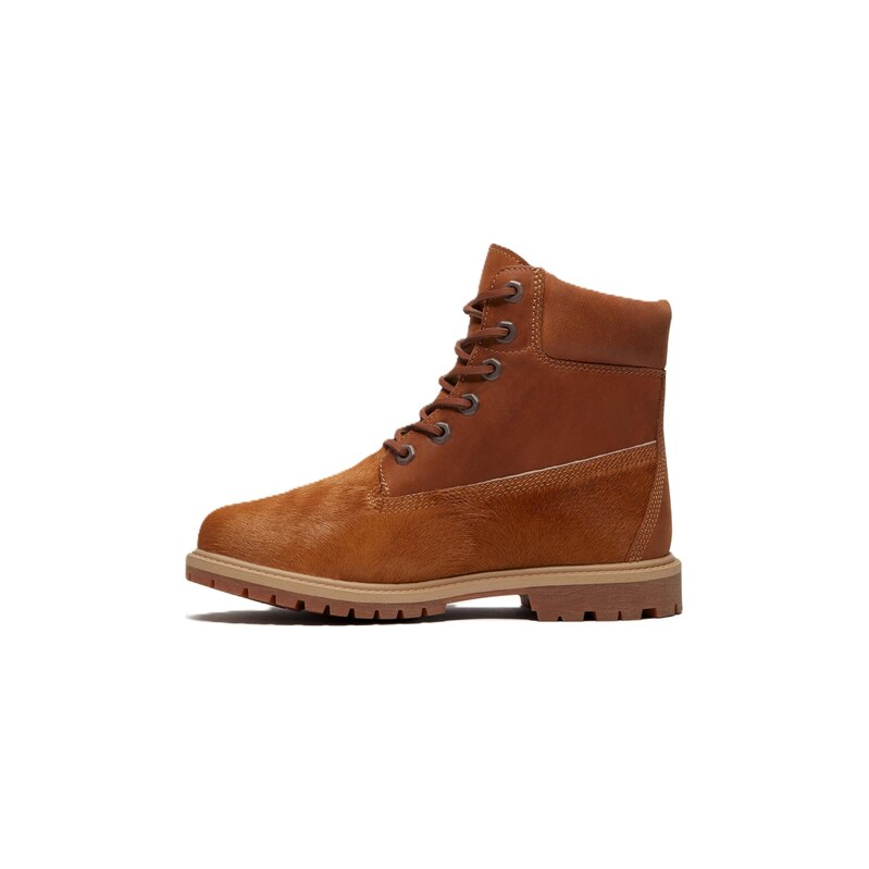 TIMBERLAND Šněrovací kozačky koňaková