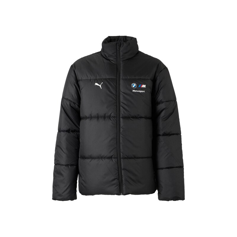 PUMA Sportovní bunda BMW MMS Ess černá / přírodní bílá