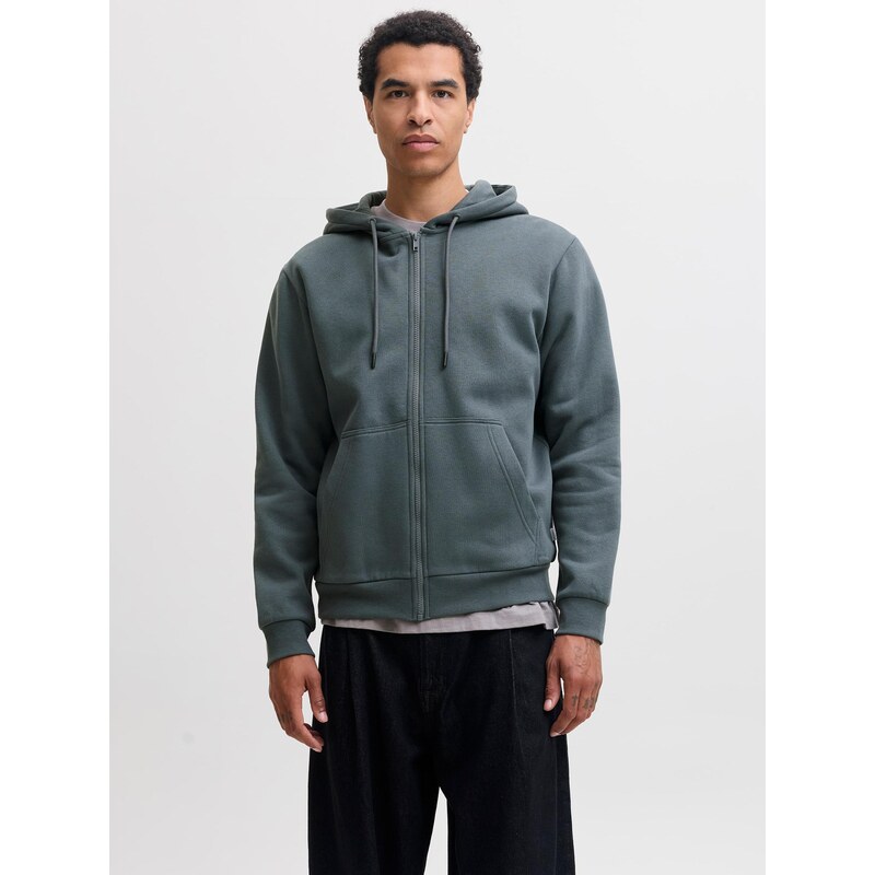 JACK & JONES Mikina JJEBRADLEY kámen