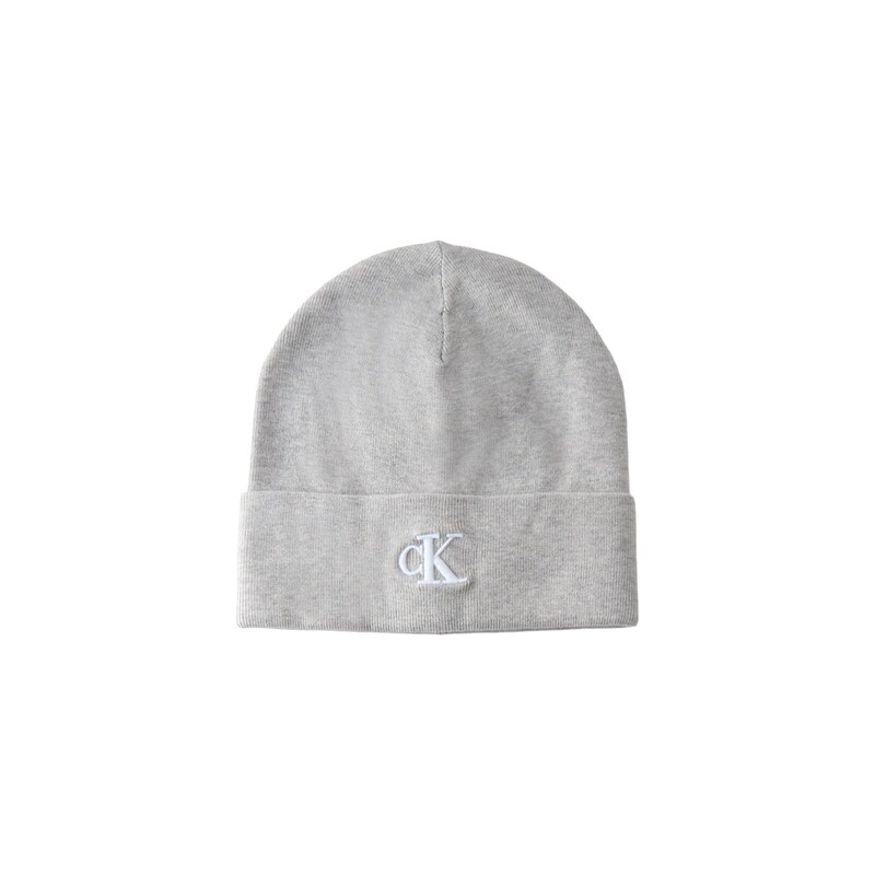 Calvin Klein Čepice šedá / bílá