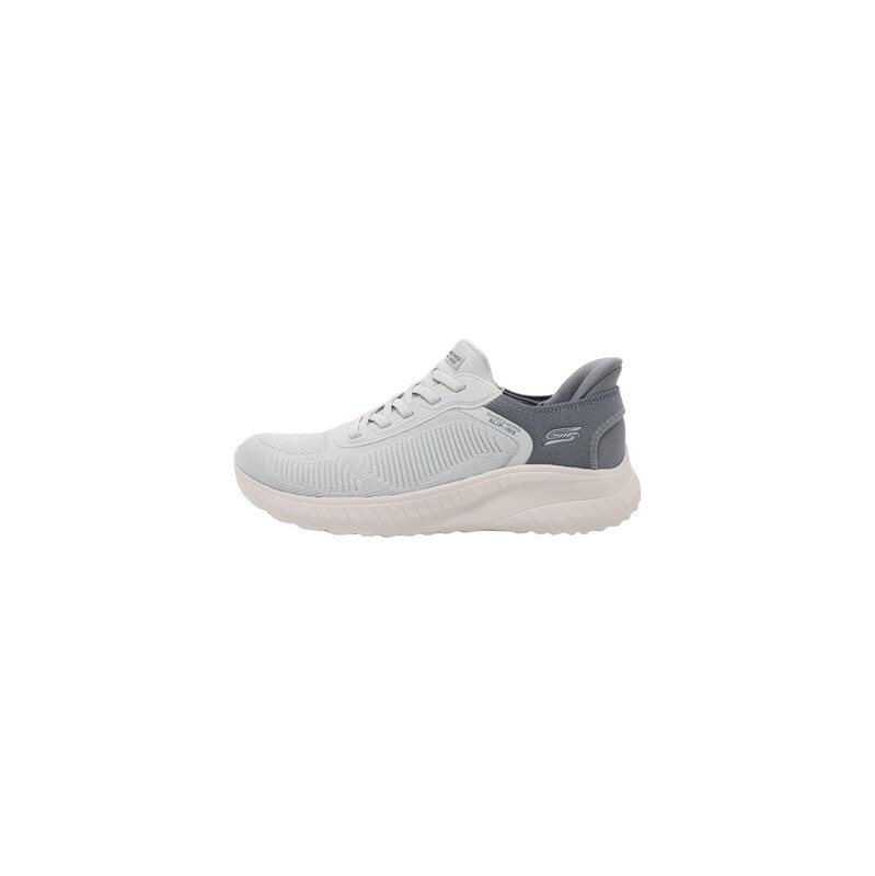 SKECHERS Slip on boty BOBS SQUAD CHAOS - CURRENT MU šedá / tmavě