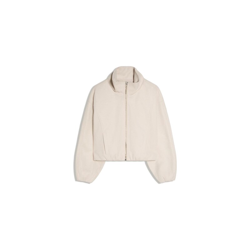 Bershka Přechodná bunda cappuccino