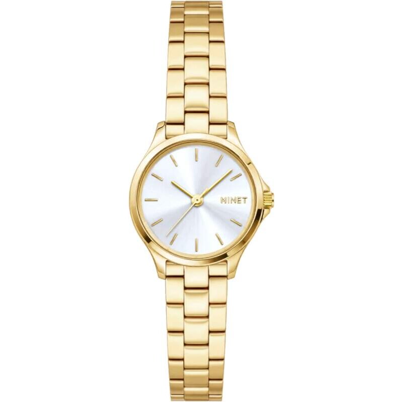 MINET Czech Crystal MINET Zlaté dámské ocelové hodinky CÉLINE s