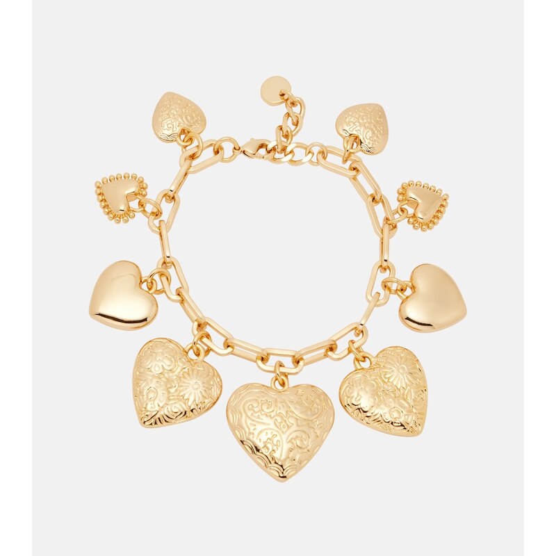 Self-Portrait Engraved charm bracelet