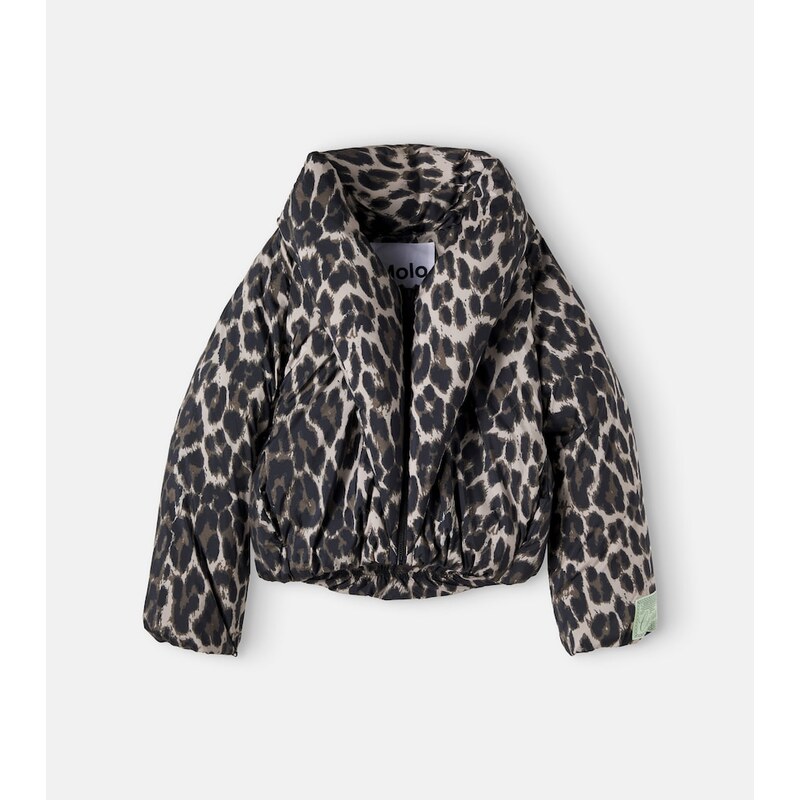Molo Heylee leopard-print jacket