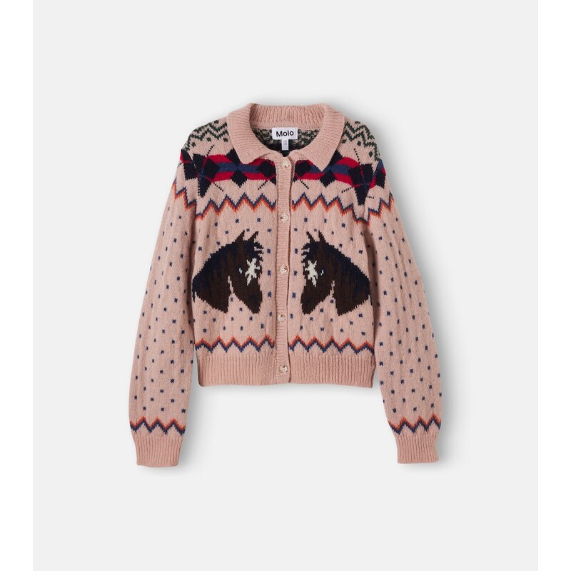 Molo Galaxy wool cardigan