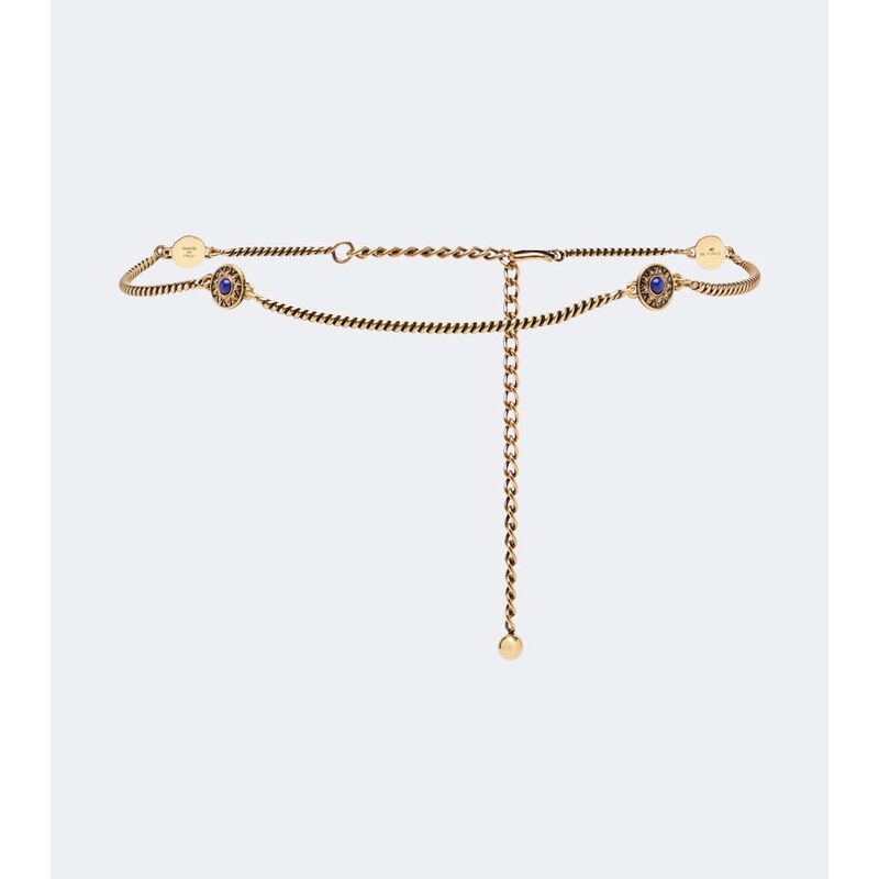 Etro Embellished chain belt
