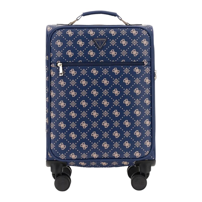 GUESS Kufr Guess Valise Silia Navy Logo Trolley modrá