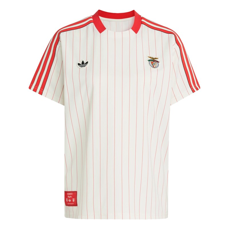 ADIDAS ORIGINALS Tričko Benfica Terrace Icons červená / bílá