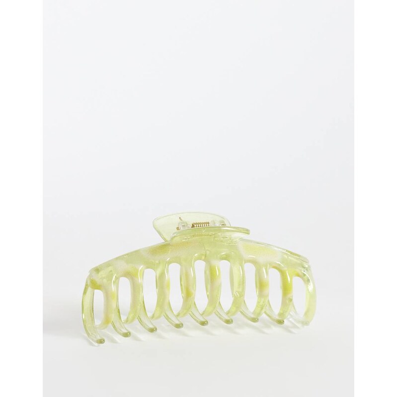 JJXX hairclaw in translucent light green