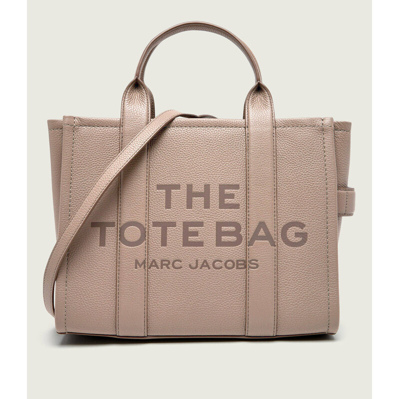 Marc Jacobs Kožená kabelka shopper THE LEATHER MEDIUM TOTE